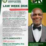 ‘Upholding Justice, Promoting Peace’ Timely, Profound, Says Okey Leo Ohagba as NBA Keffi Branch Holds Law Week
