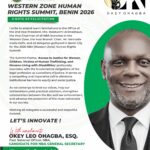 Okey Leo Ohagba, Esq Felicitates NBA Western Zone Delegates Ahead of 2026 Human Rights Summit 