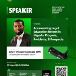 Lateef Omoyemi Akangbe, SAN to Speak at NBA Legal Education Summit 2026