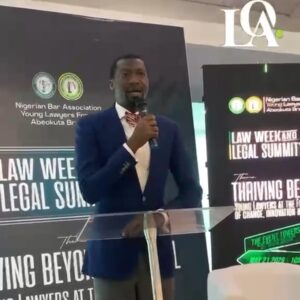 “Young Lawyers Must Move Beyond Survival to Leadership and Innovation” — Lateef Akangbe, SAN 