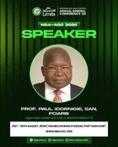 SPEAKER SPOTLIGHT: PROF. PAUL OBO IDORNIGIE, SAN