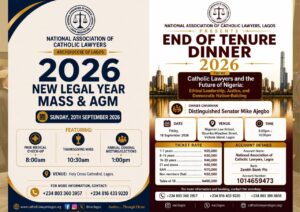 NACL LAGOS END OF TENURE DINNER CONFERENCE 2026
