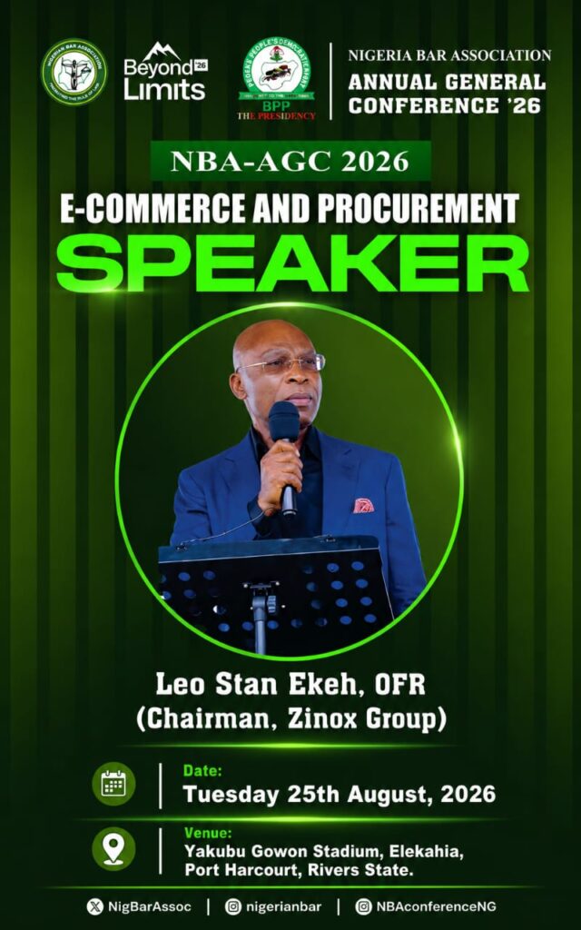 SPEAKER SPOTLIGHT: LEO STAN EKEH, OFR
