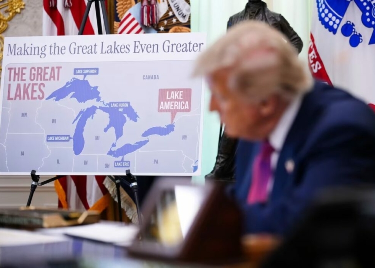 Trump Signs Executive Order Renaming Lake Ontario ‘Lake America’