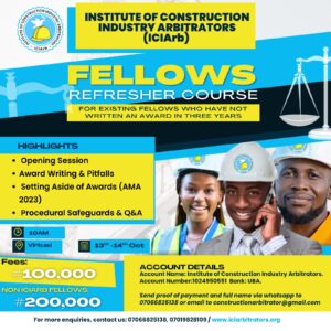 ICIArb Announces Fellows Refresher Course to Boost Arbitral Award-Writing Competence