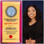 Ifeoma Ben Honoured for Exemplary Service to Catholic Lawyers in Lagos