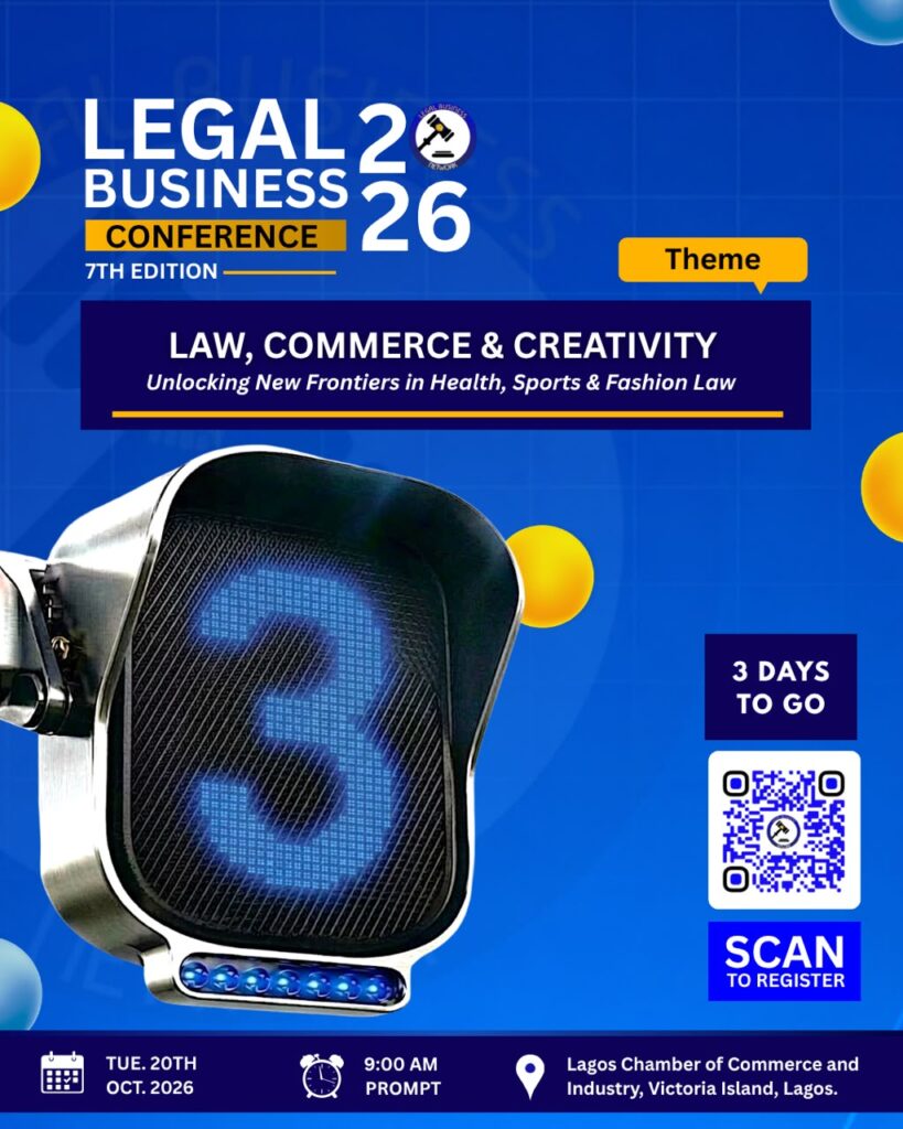 LEGAL BUSINESS CONFERENCE – 3 DAYS TO GO