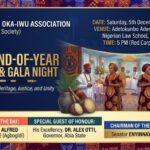 Otu Oka-Iwu Association Sets December 5 for 2026 End-of-Year Dinner and Gala Night in Lagos