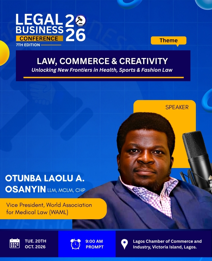 LBC 2026: MEET OUR SPEAKER – OTUNBA LAOLU A. OSANYIN LLM, MCLM, CHP
