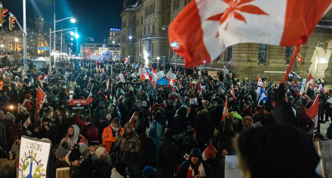 Canada protest