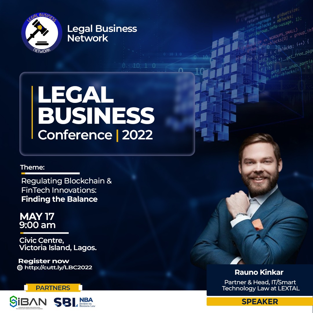 LBC 2022: MEET THE SPEAKERS – Rauno Kinkar (Partner & Head, IT/Smart Technology Law at LEXTAL)
