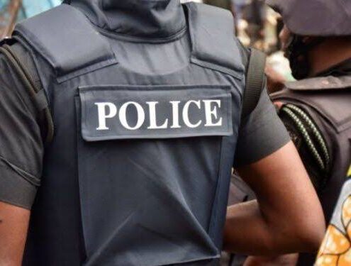 Police Officer Weeps As He Is Dismissed From Service For Wrongdoing in Adamawa