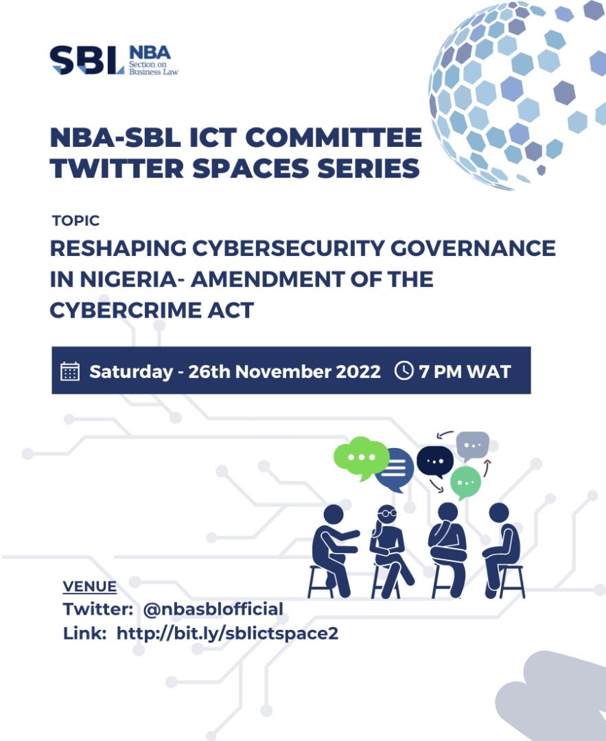 NBA-SBL ICT COMMITTEE ORGANIZES TWITTER SPACES ON CYBERSECURITY