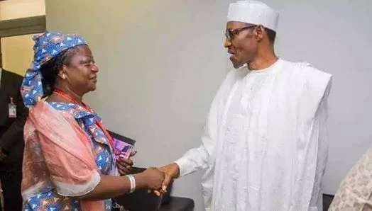 Buhari Asks Senate To Ratify Lauretta Onochie As New NDDC Boss