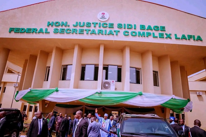 President Buhari Names Federal Secretariat Lafia After Supreme Court Justice, Sidi Bage Rtd.