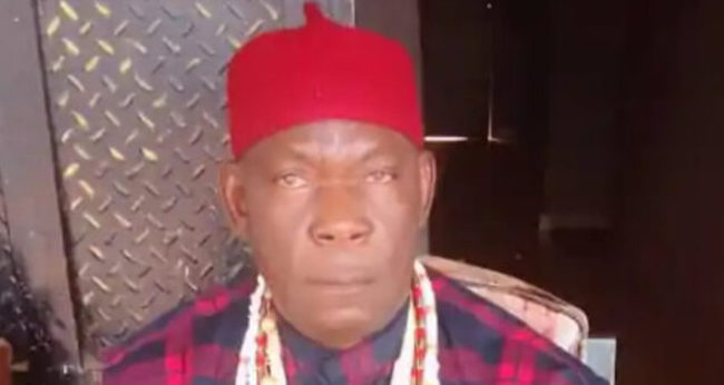 Eze Ndigbo who threatened to invite IPOB to Lagos remanded for 30 days