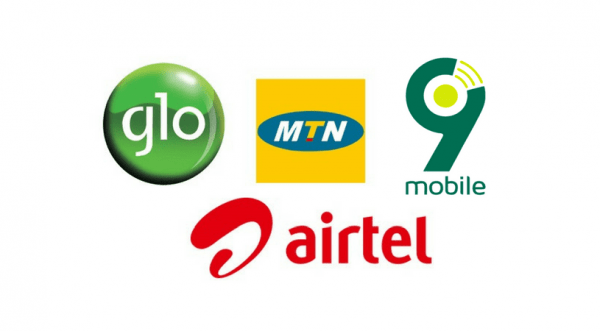 MTN Airtel Glo and 9Mobile
